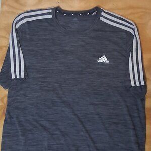 Adidas AEROREADY T-Shirt – Size Large – Grey Athletic Performance Tee